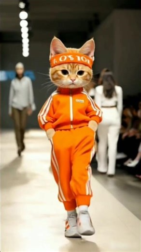 Stylish AI Cats on the Catwalk 🐾🔥