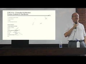 Computer Architecture: Lecture (1)