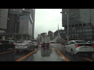 名古屋駅前の桜通口前ロータリーをムダに1周してみた! 2022.3.26