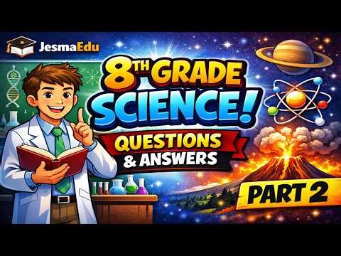 JesmaEdu | 8th Grade Science Important Questions & Answers (Part 2) | Exam Preparation 2026
