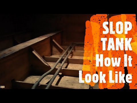 Slop Tank | Inside a Slop Tank | Arrangement of Slop Tank in Tanker Vessel | Merchant Navy Life