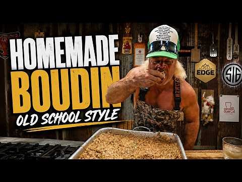 Homemade Boudin the Old School Cajun Way