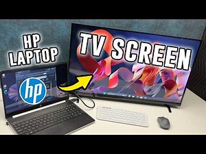 HP Laptop: How to Connect to TV Using HDMI