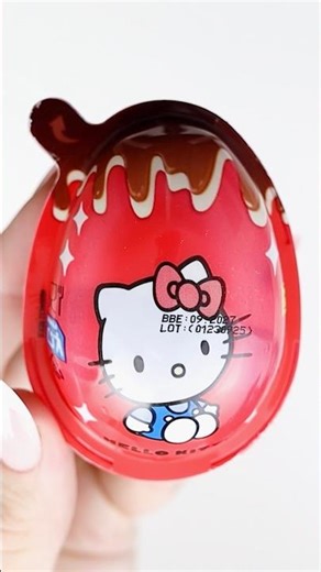 Asmr New Hello Kitty Egg with Mystery Surprise #shorts #hellokitty #mystery #surprise #surpriseeggs