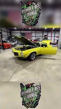 [Stock # 102 ]1973 Chevrolet Camaro 454 Big Block Restomod |