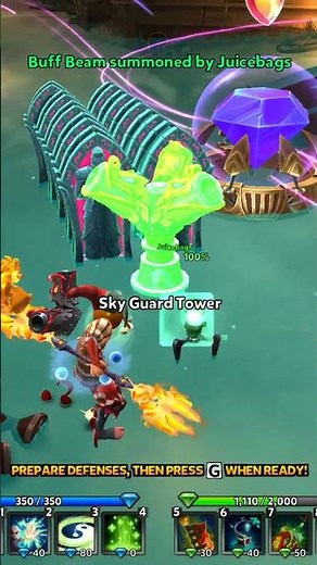 DD2 - Building Your Buff Beams! #TowerDefense #DungeonDefenders