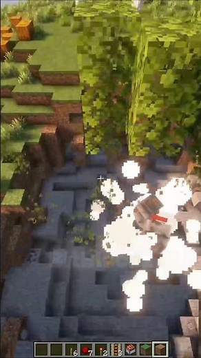 I Built a TNT Tree Trap in Minecraft! 💣🌳