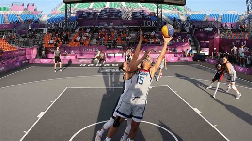 No three-pointers: How scoring works in 3x3 basketball at the 2024 Olympics