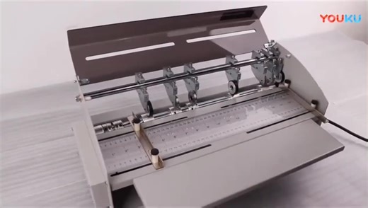 H500 Electric Multi-function Paper Creasing and Perforating Machine with Manual Paper Feeding Creaser and Perforator