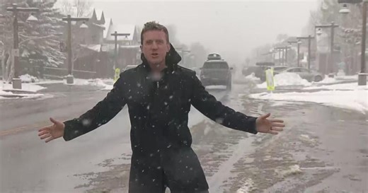 Snow falling in Summit County as weather change moves into Colorado