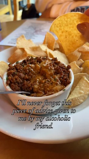 Chips & Queso with Chorizo 🧀🔥 Warm, melty queso loaded with savory chorizo and served with crispy tortilla chips for dipping. Rich, cheesy, a little spicy, and 100% crave-worthy—perfect for sharing (or not 😉). | Angry Goat Pub & Kitchen