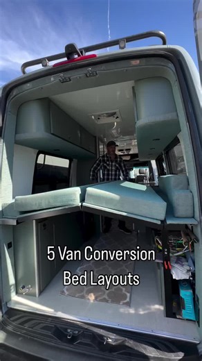 5 Unique Bed Layouts for Van Conversions
