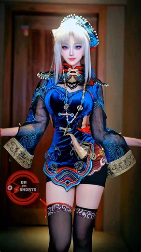 Yu Ling Long Cute Zombie Dance 😍❤️ Naraka Bladepoint Cosplay #shorts