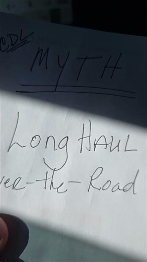 Myth: You Have to Run Over The Road Long Hauls - NO! There are Many Local CDL Jobs