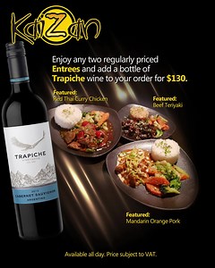 68 reactions · 12 shares |  Compliment your meal with a bottle of...