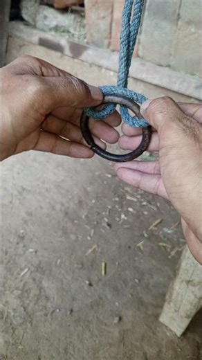 “Smart Loop Lock – No-End Double Rope Tie Trick” #NoEndRopeTrick #SmartLoopLock #RopeHack