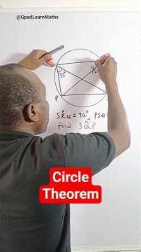 Solving Circle Theorem problem #stem #gpadlearnmaths #maths #circle #theorems