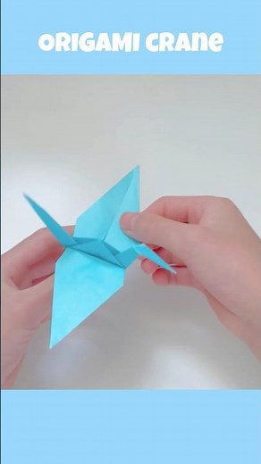 【折り紙】鶴の綺麗な折り方！！#origami #折り紙 #おりがみ #おすすめ #鶴 #折り鶴