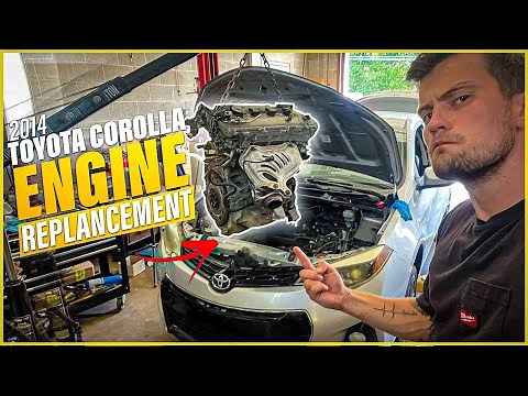 2014 Toyota Corolla S Engine Fastest Replacement/2009-2019 Toyota Engine Removal