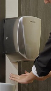 Euronics Velora Hand Dryer | Stainless Steel HEPA Hand Dryer | Touch-Free Commercial Hand Dryer