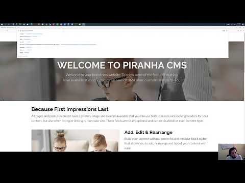 PiranhaCMS - Creating a Custom Login Page