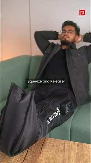 Tired Legs? This Compression Massager Brings Instant Relief | Portronics ZENO L | Leg Massager