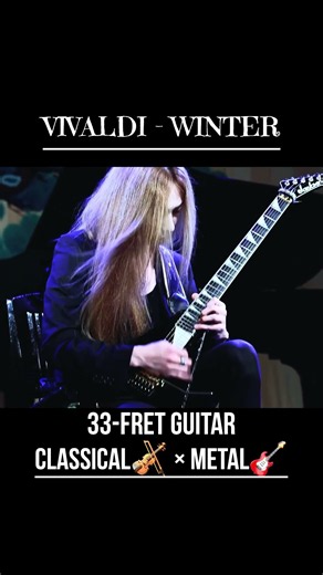 Vivaldi Winter goes METAL❄️🔥#shorts