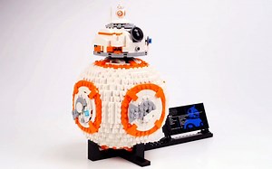 【搬运】乐高星球大战 BB-8 机器人(75187)组装过程【定格动画】