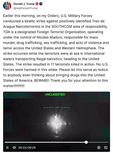 Incredibly bold use of force like we haven’t seen in decades in our own Western Hemisphere. Finally, we have a President that is standing up to the enemies right in our own backyard. | Congressman Dan Crenshaw