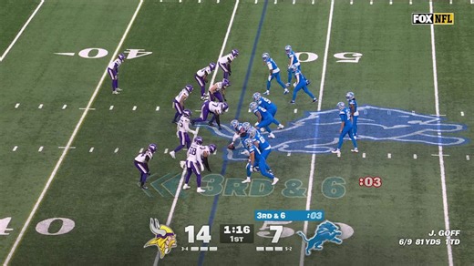 Eric Wilson's third-down sack forces a Lions punt