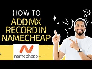How to add mx record in Namecheap (2025) l SM Tech