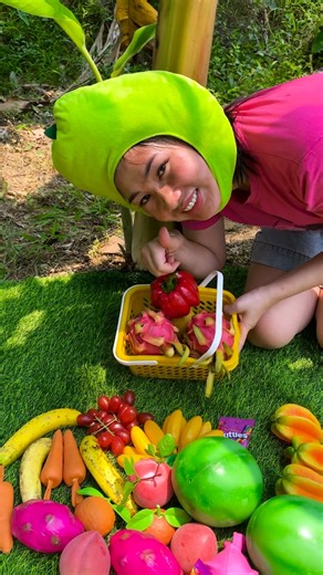 Fun and unique colorful fruit harvesting challenge 🥑🍍🍒🍌🍉