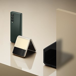 Simply Bold. Becoming Absolute.- Galaxy Z Flip3 and Galaxy Z Fold3-Design Samsung