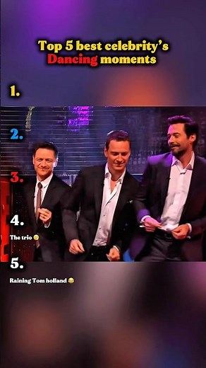 Top 5 best celebrity’s dancing moments 🕺 😮‍💨