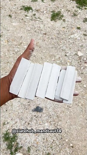 White slate pencil video #slatepencil #chalk #viral #shortsfeed #trend