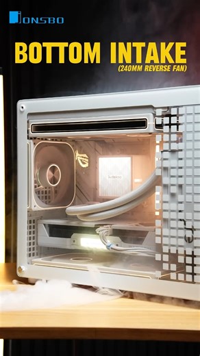 Jonsbo Z20 – build gọn mà THOÁNG ! Thiết kế tối ưu tản nhiệt, airflow thông minh cho mọi cấu hình - Chiến game hay render nặng vẫn ổn định. #Jonsbo #JonsboZ20 #z20white #BuildPC #JonsboVietnam | Jonsbo Vietnam