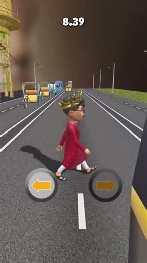 🔥 Noob to Pro Road Crossing Challenge | RoadRunner Boy #RoadRunnerBoy #RoadCrossing #Shorts