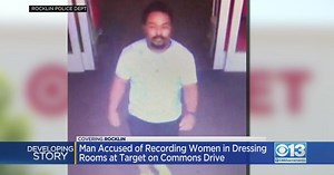 Serial peeper accused of spying on women in Target change rooms