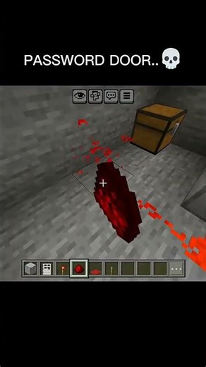 Minecraft Password Door🤯 (World's Smallest Violin) #minecraft#shorts#invincible