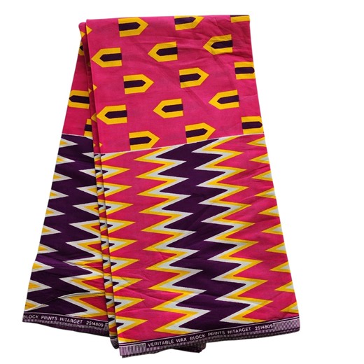 Pink and Purple Kente African Ankara Fabric, African Fabric by the Yard, African Print Fabric, Ankara Fabric, Pink Fabric, Cotton Fabric. - Etsy