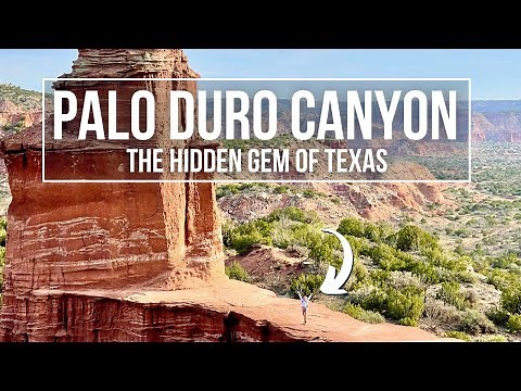 CAMPING & HIKING IN THE TEXAS GRAND CANYON (Palo Duro Canyon State Park) | Texas Road Trip PART 2!