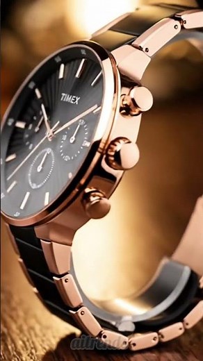 Luxury Dual Time Multifunction Watch Cinematic Ad |