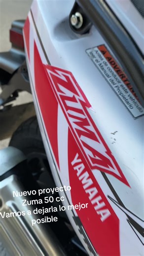 Nuevo Proyecto Yamaha Zuma 50cc