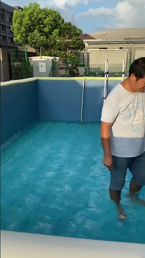 IPOOLGO portable inflatable swimming pool, it’s easy to set up pools