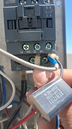 how to connection belt type crankcase heater #crankcase #heater #airconditioner