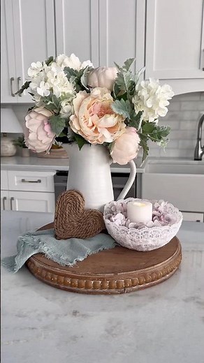 DIY Lace Ribbon Candle Holder