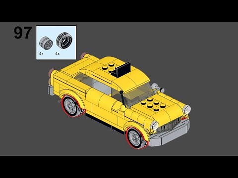Lego Taxi instructions
