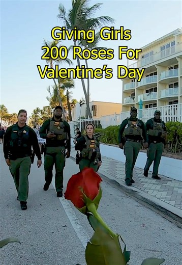 Giving Girls 200 Roses For Valentine’s Day🌹New video, go watch! YouTube: David Genz