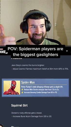 Spiderman players have gaslit all of us