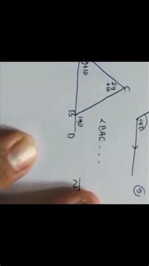 Math Tricks: How to Calculate Angle BAC